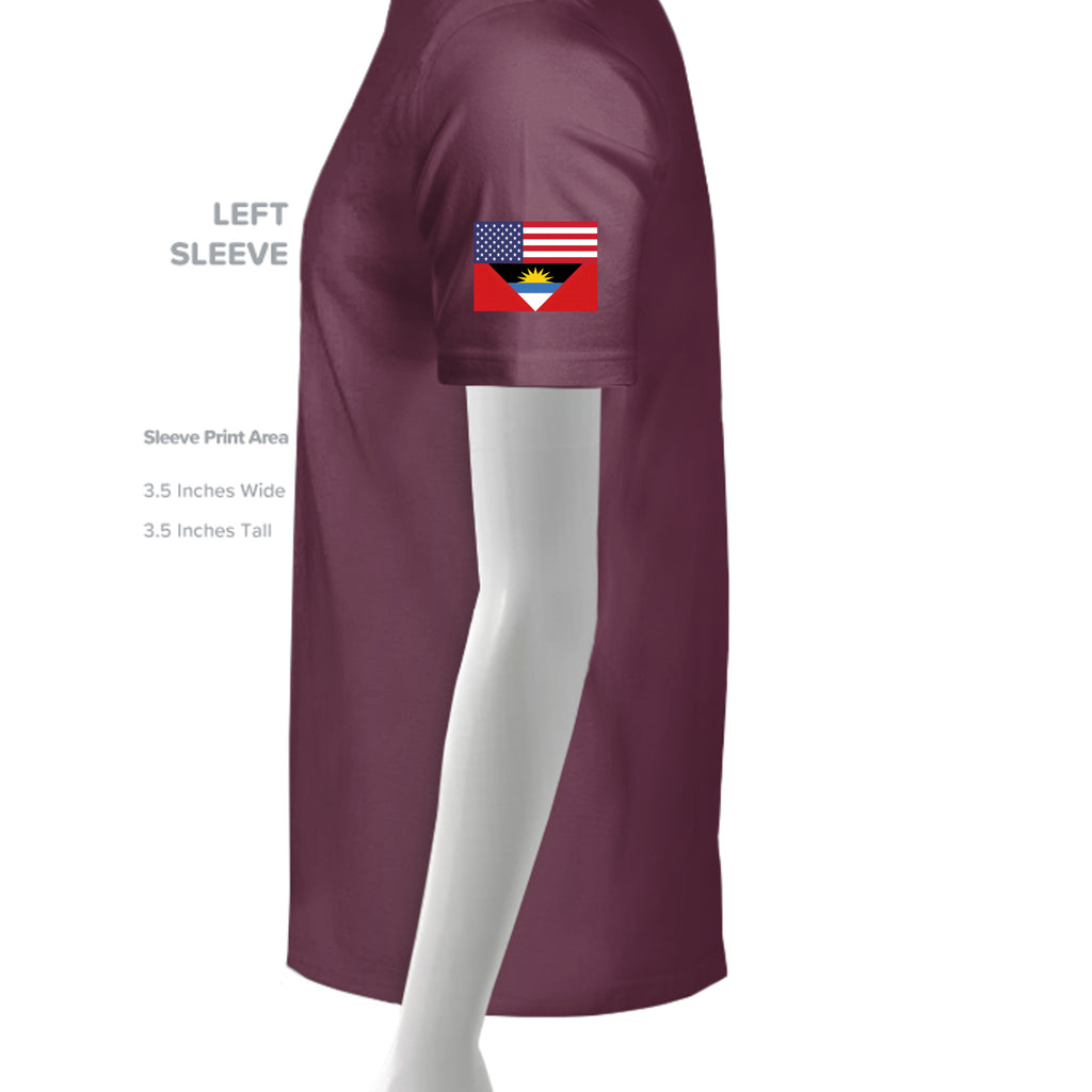 Solid Maroon Blend - 1010BE - SLEEVE_LEFT