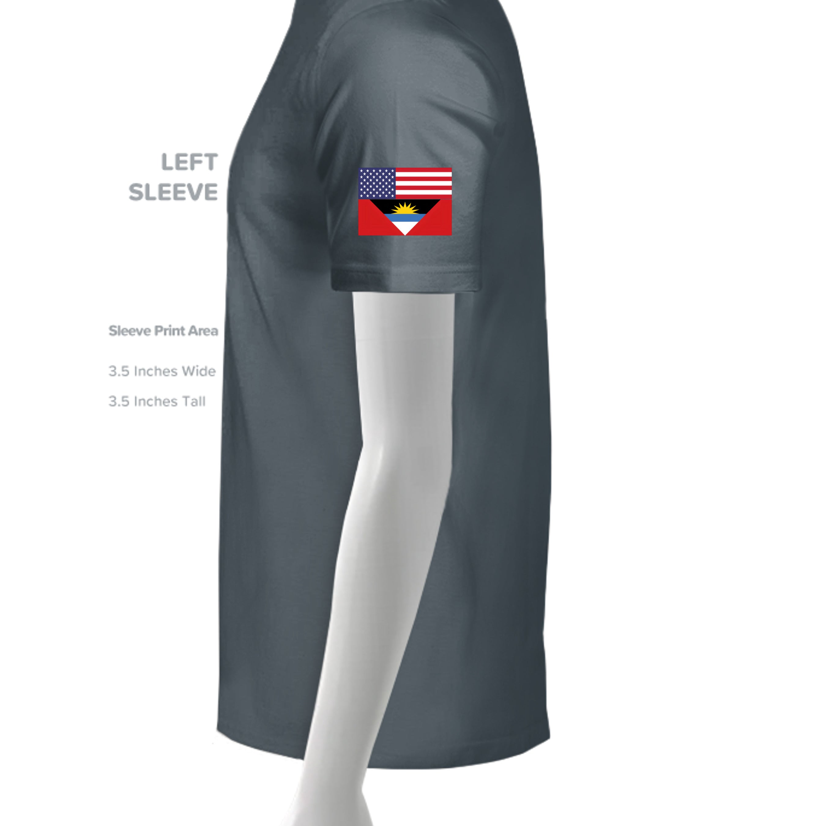Solid Vintage Navy Blend - 1010BE - SLEEVE_LEFT