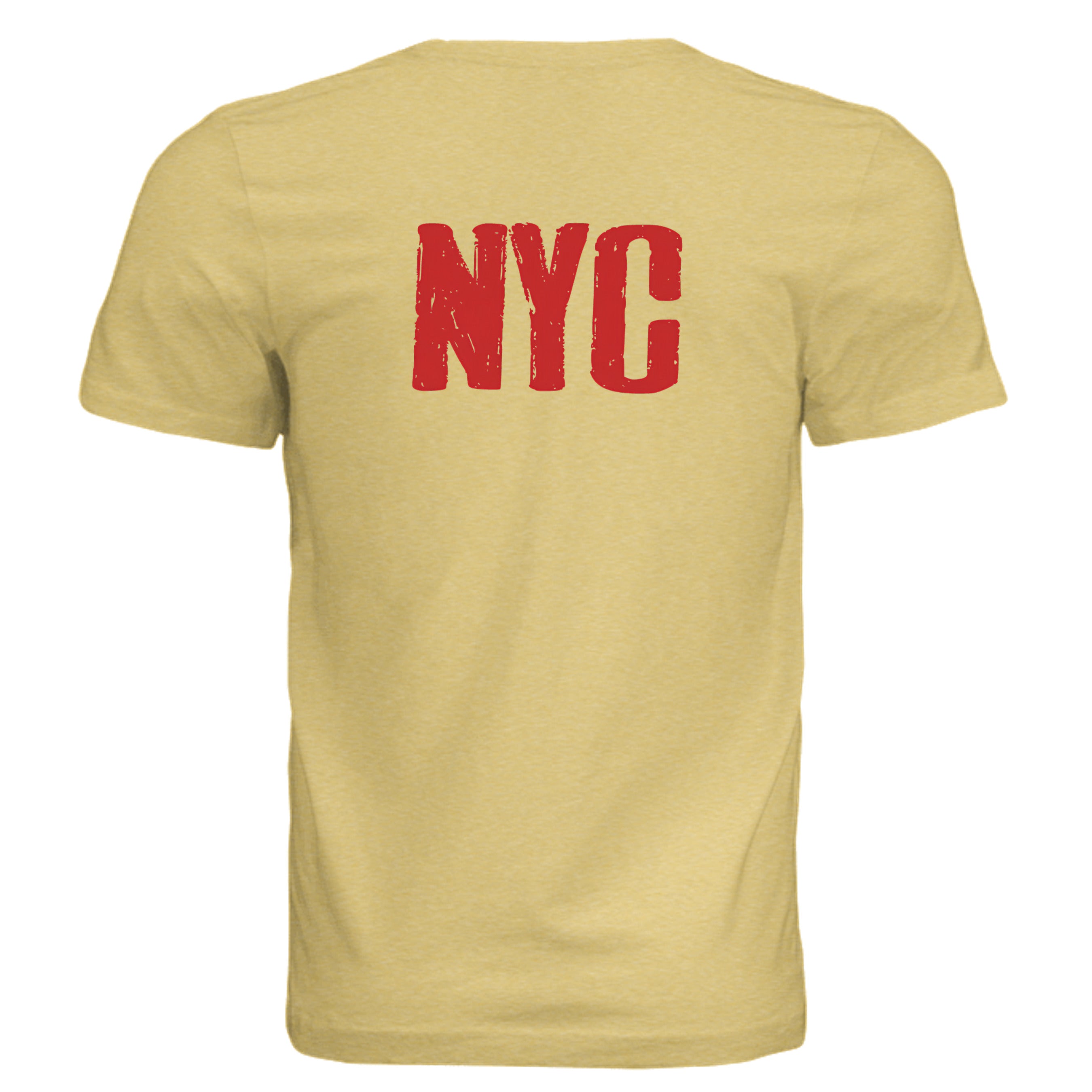 Mustard Triblend - 3413C - BACK