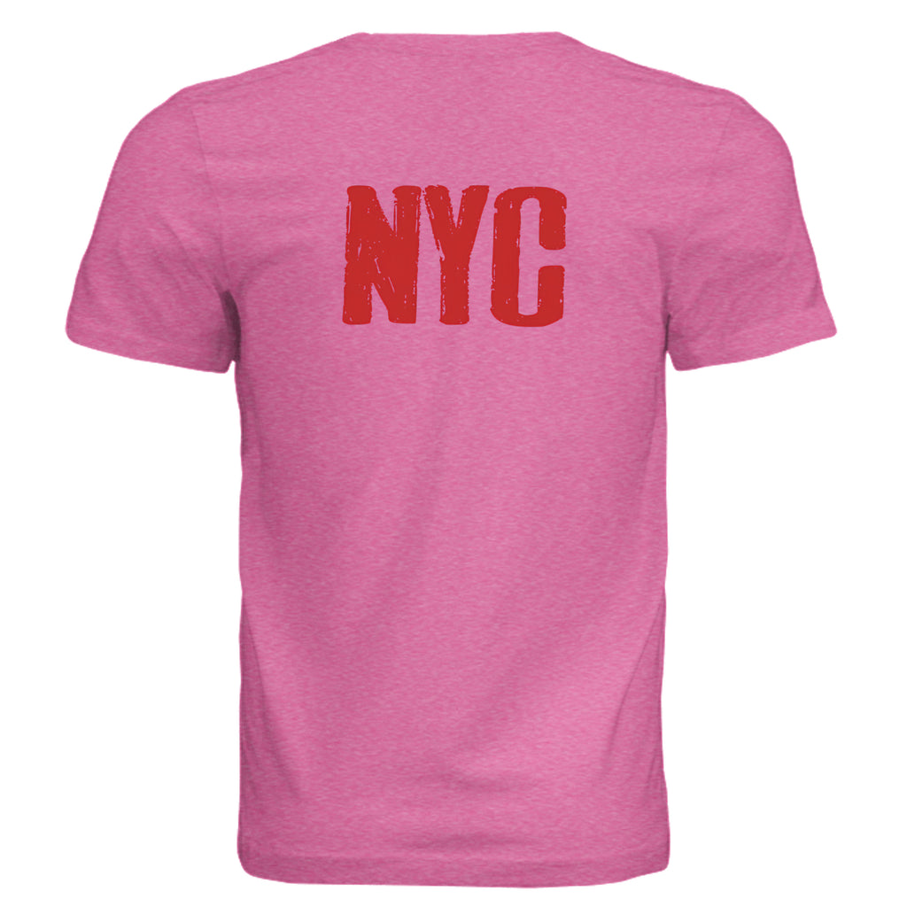 Charity Pink Triblend - 3413C - BACK